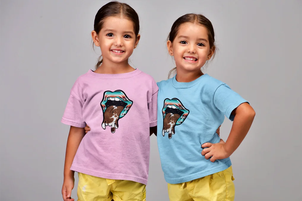 Cowhide leather lips